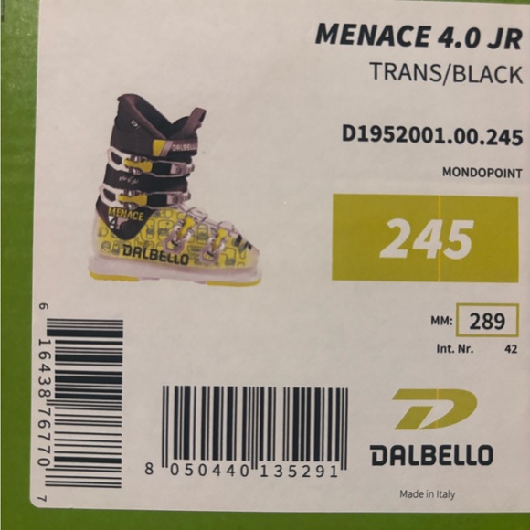 Dalbello Menace 4.0 JR Ski Boots - Picture 2 of 2
